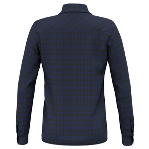 Salewa Fanes Flannel 5pl L/s Shirt Navy/Black Out