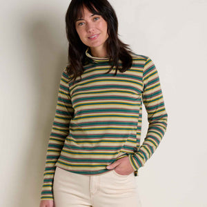 Toad&co Maisey Ls T-neck Barley Multi Stripe