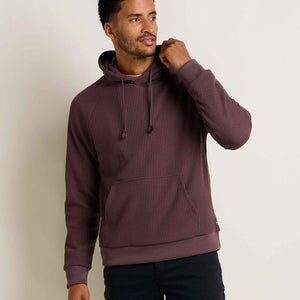 Toad&co Mens Bitterroot Ls Hoodie Raisin