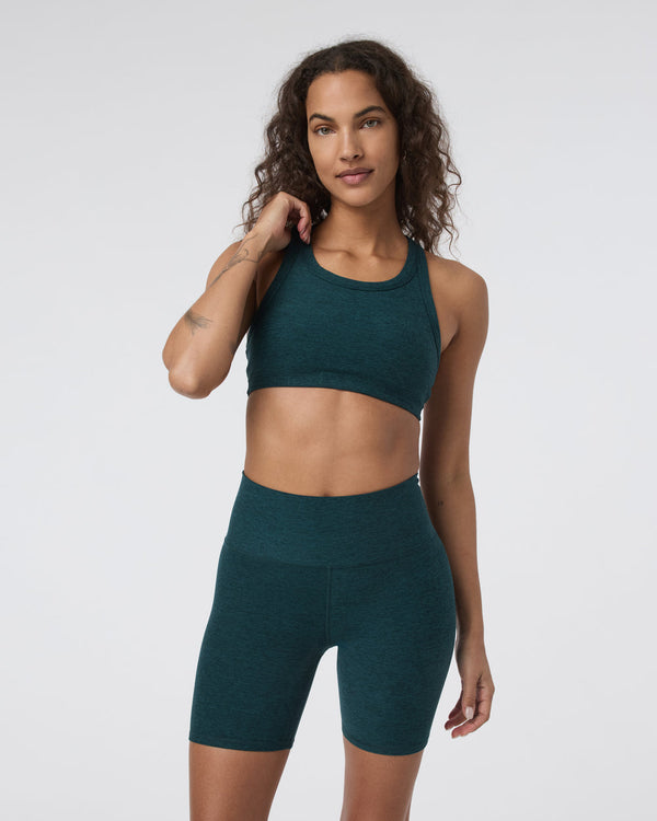 Vuori Elevation Racer Bra Raisin Heather