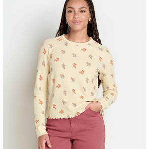Toad&co Foothill Ls Crew Ii Cloud Multi Stripe