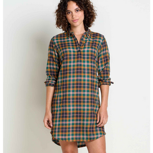 Toad&co Re-form Popover Ls Dress Atlantic Ombre