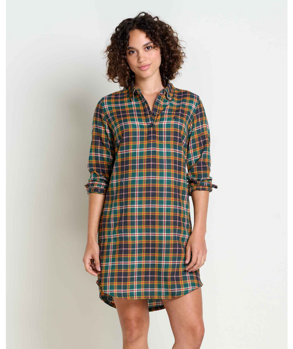 Toad&co Re-form Popover Ls Dress Atlantic Ombre