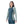 Smartwool Classic Thermal Merino Base Layer 1/2 Zip Hoodie Twilight Blue-Arctic Green