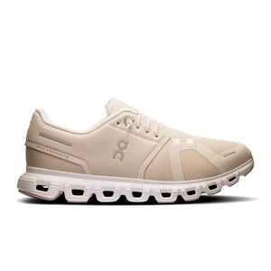 On Running Cloud 6 Pearl | White