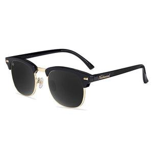 Knockaround Glossy Black & Gold Brooklines Sunglasses From Knockaround Black