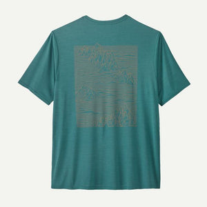 Patagonia Cap Cool Daily Graphic Shirt Wetland Blue