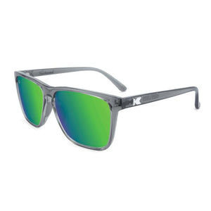 Knockaround Sport Fast Lanes: Clear Grey / Green Moonshine Clear Grey / Green Moonshine