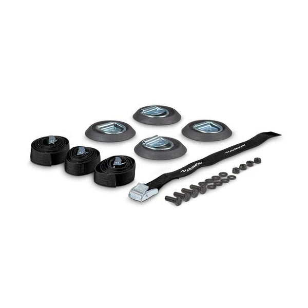 Dometic Tie-down Kit, 4 Straps, D-rings, Bumpers, Bolts