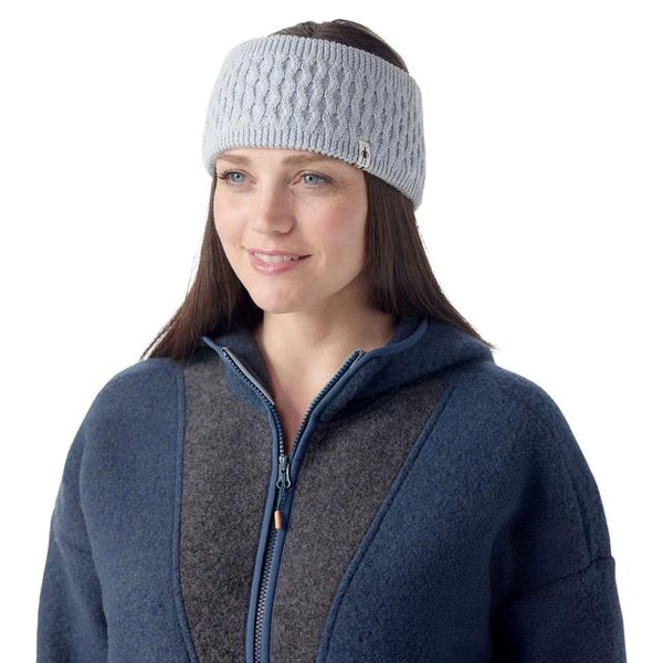 Smartwool Fleece Lined Headband Winter Sky Heather