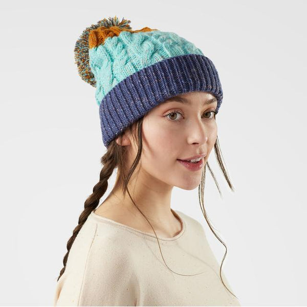 Smartwool Unisex Isto Retro Beanie Hat Nightfall Blue