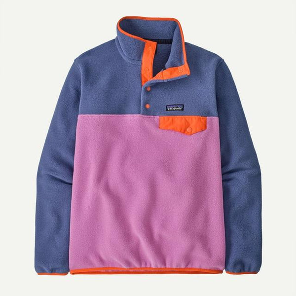 Patagonia Lw Synch Snap-t P/o Brisk Purple
