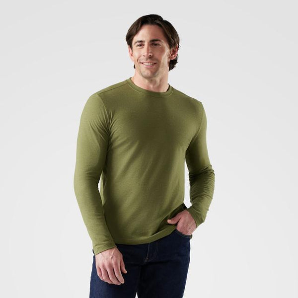 Smartwool Perfect Crew Long Sleeve T-shirt Winter Moss