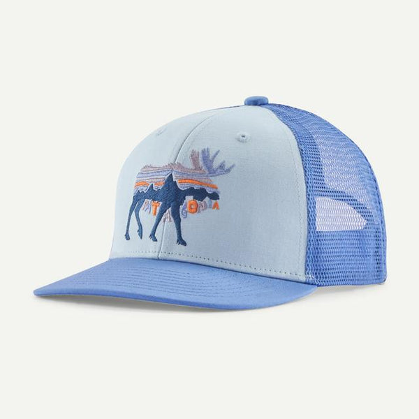 Patagonia Trucker Hat Fleck Blue