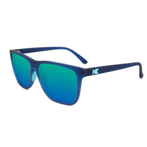 Knockaround Sport Fast Lanes: Rubberized Navy / Mint Rubberized Navy / Mint