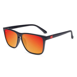 Knockaround Fast Lanes: Matte Black / Red Sunset Matte Black / Red Sunset