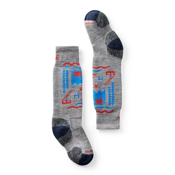 Smartwool ' Wintersport Ski Day Over The Calf Socks Light Gray