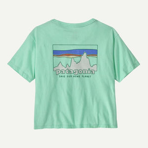 Patagonia '73 Skyline Easy Cut Responsibili-tee Rinsed Green