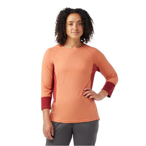 Smartwool Mountain Bike 3/4 Sleeve Jersey Terracotta