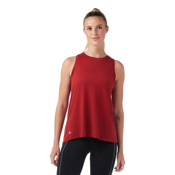 Smartwool Active Ultralite High Neck Tank Currant