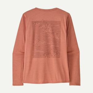 Patagonia L/s Cap Cool Daily Graphic Shirt Moment Pink