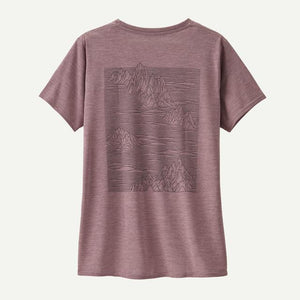 Patagonia Cap Cool Daily Graphic Shirt Stormy Mauve