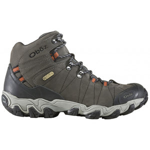 Oboz Mens Bridger Mid B-DRY Raven