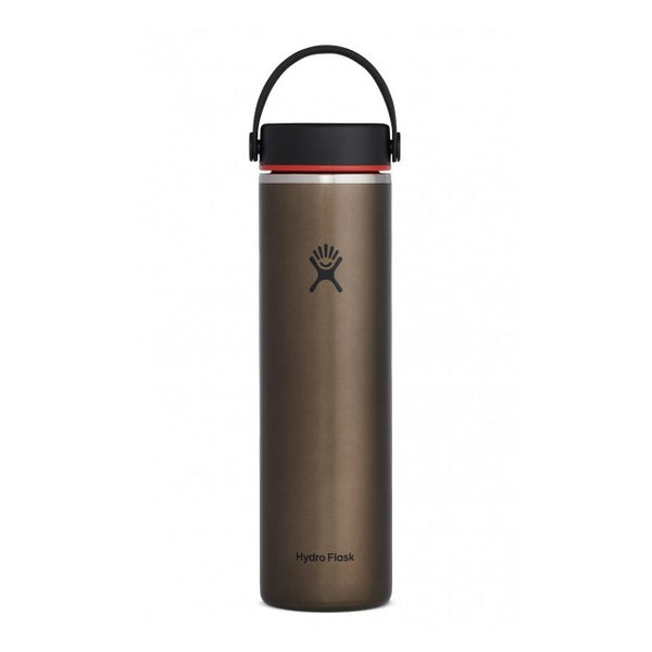 Hydro Flask 24 Oz Lightweight Wide Flex Cap Obsidian
