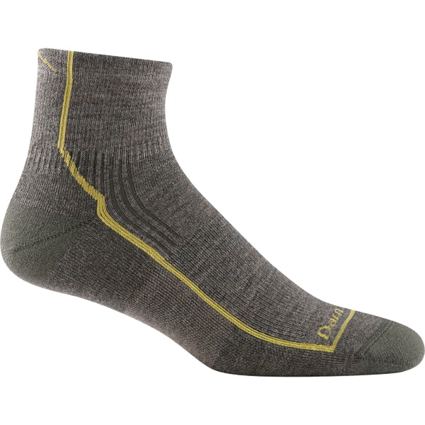 Darn Tough Mens Hiker 1/4 Midweight with Cushion Taupe