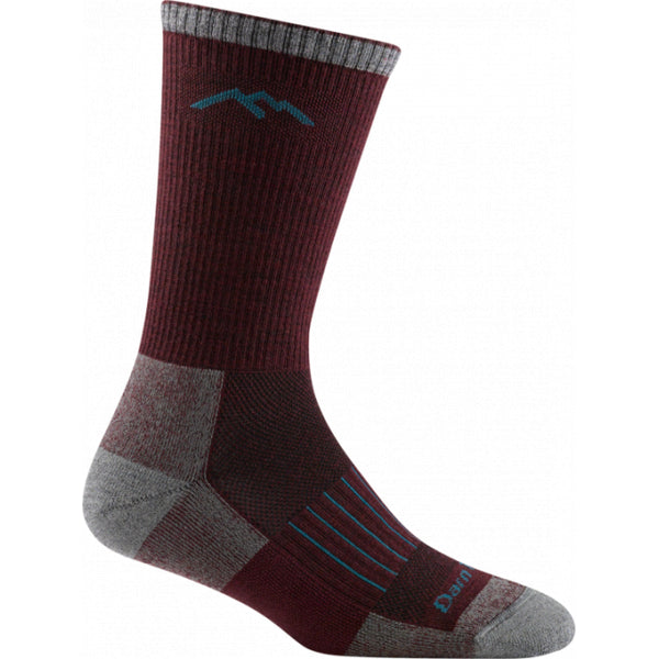 Darn Tough Womens Hunter Boot Lightweight with Cushion Burgundy