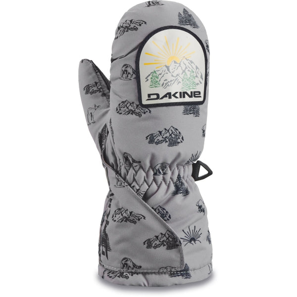 Dakine Kids Mission Chest Zip Full Wetsuit 5/4/3mm Forest Friends