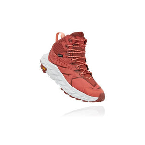 HOKA Womens Anacapa Mid GTX Hot Sauce / Cherry Mahogany