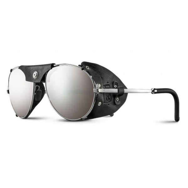 Julbo CHAM Sunglasses Silver/Black Frame with Spectron 4 Lenses
