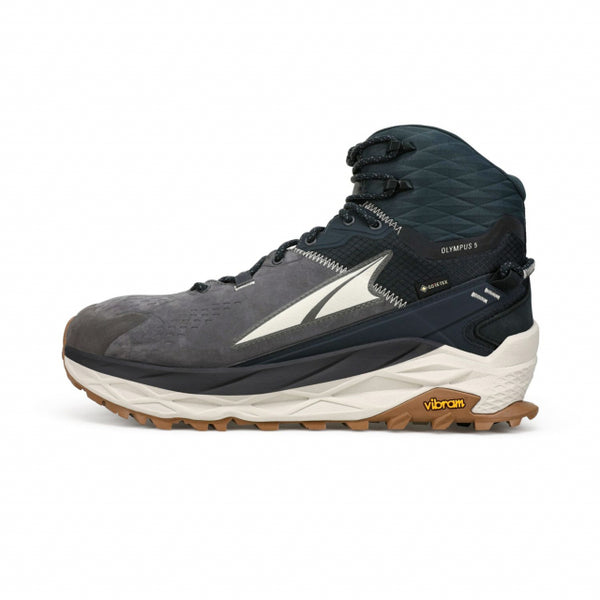 Altra Running Mens Olympus 5 Hike Mid GTX Black/Gray