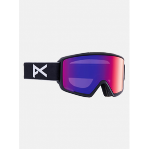 Burton Mine77 M3 Goggles + Bonus Lens + MFI Face Mask Frame: Black, Lens: Perceive Sunny Red (14% / S3), Spare Lens: Perceive Cloudy Burst (59% / S1)