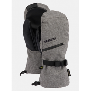 Burton Mens GTX Mittens Gray Heather
