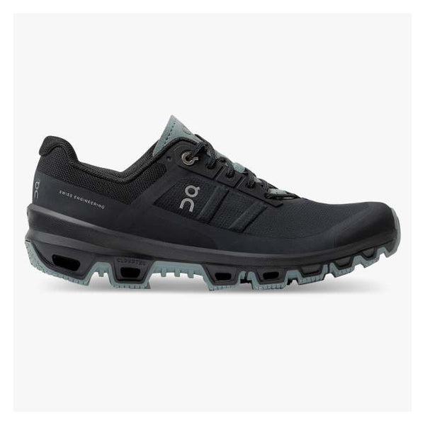 On Running Womens Cloudventure Black | Cobble