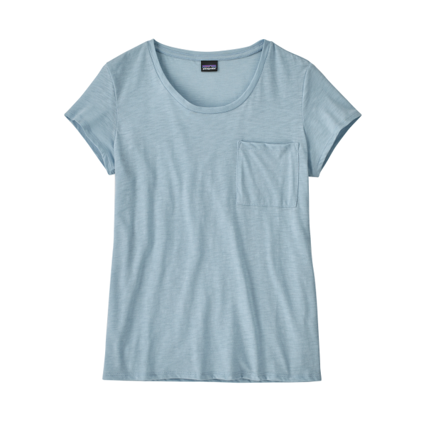 Patagonia Womens Mainstay Tee Steam Blue