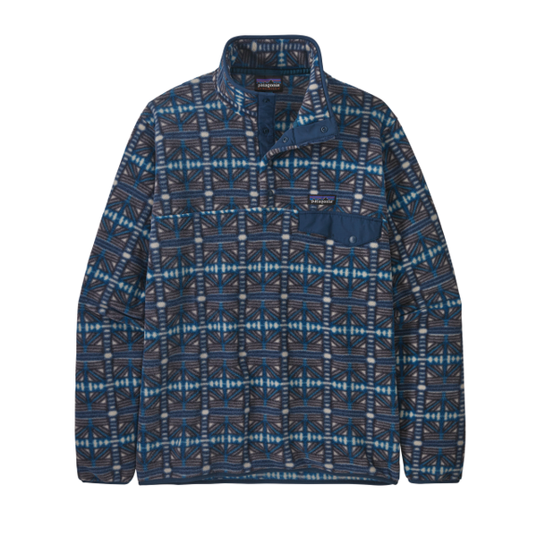 Patagonia Mens LW Synch Snap-T P/O Snow Beam: Dark Natural