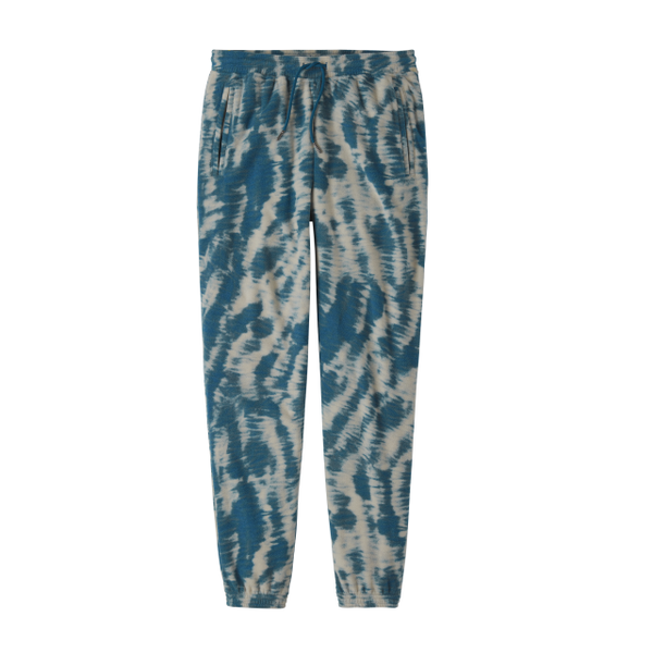Patagonia Womens Micro D Joggers Mighty Mycelium: Wavy Blue