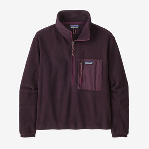 Patagonia Womens Microdini 1/2 Zip P/O Obsidian Plum