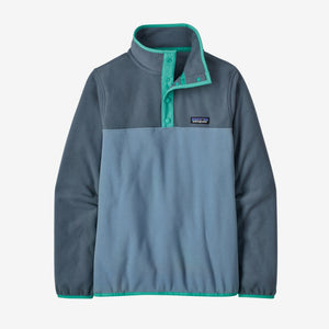 Patagonia Womens Micro D Snap-T Pullover ight Plume Grey / L