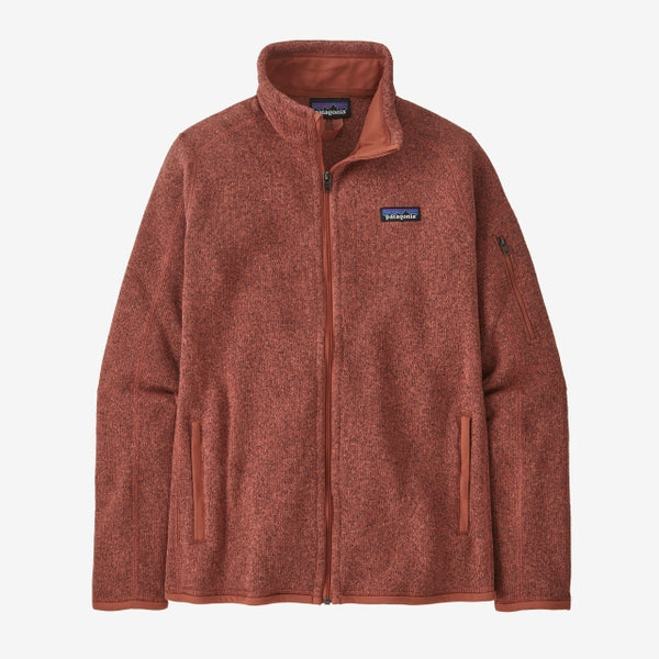 Patagonia Womens Better Sweater Jacket Burl Red