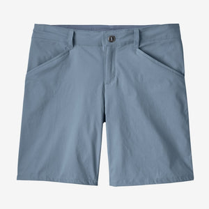 Patagonia Womens Quandary Shorts - 7 in. Light Plume Grey