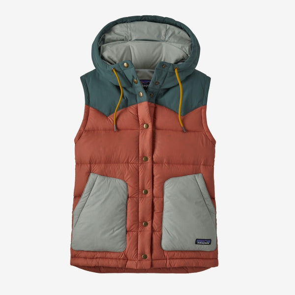 Patagonia Womens Bivy Hooded Vest Burl Red