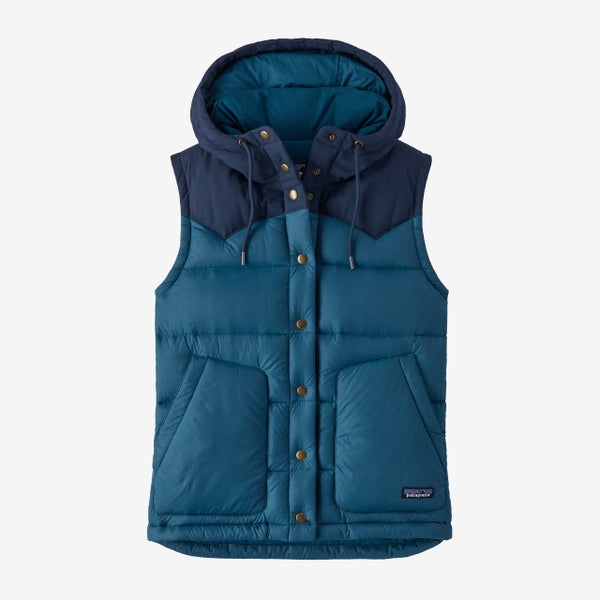 Patagonia Womens Bivy Hooded Vest agom Blue / L