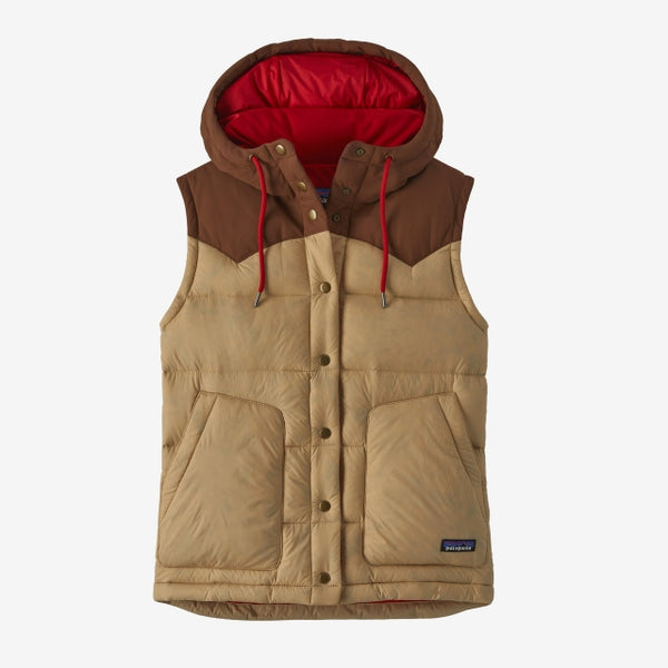 Patagonia Womens Bivy Hooded Vest Tinamou Tan