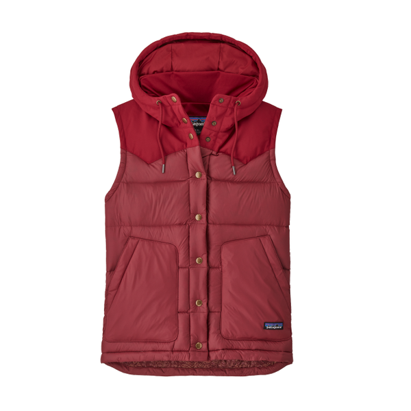 Patagonia Womens Bivy Hooded Vest Sequoia Red