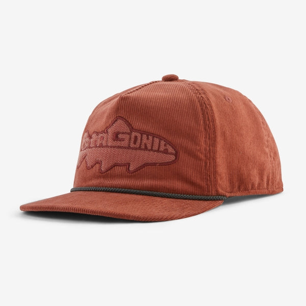 Patagonia Fly Catcher Hat Wild Waterline: Burl Red