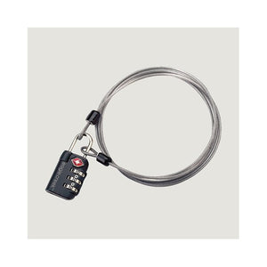 Eagle Creek 3-Dial TSA Lock & Cable Graphite